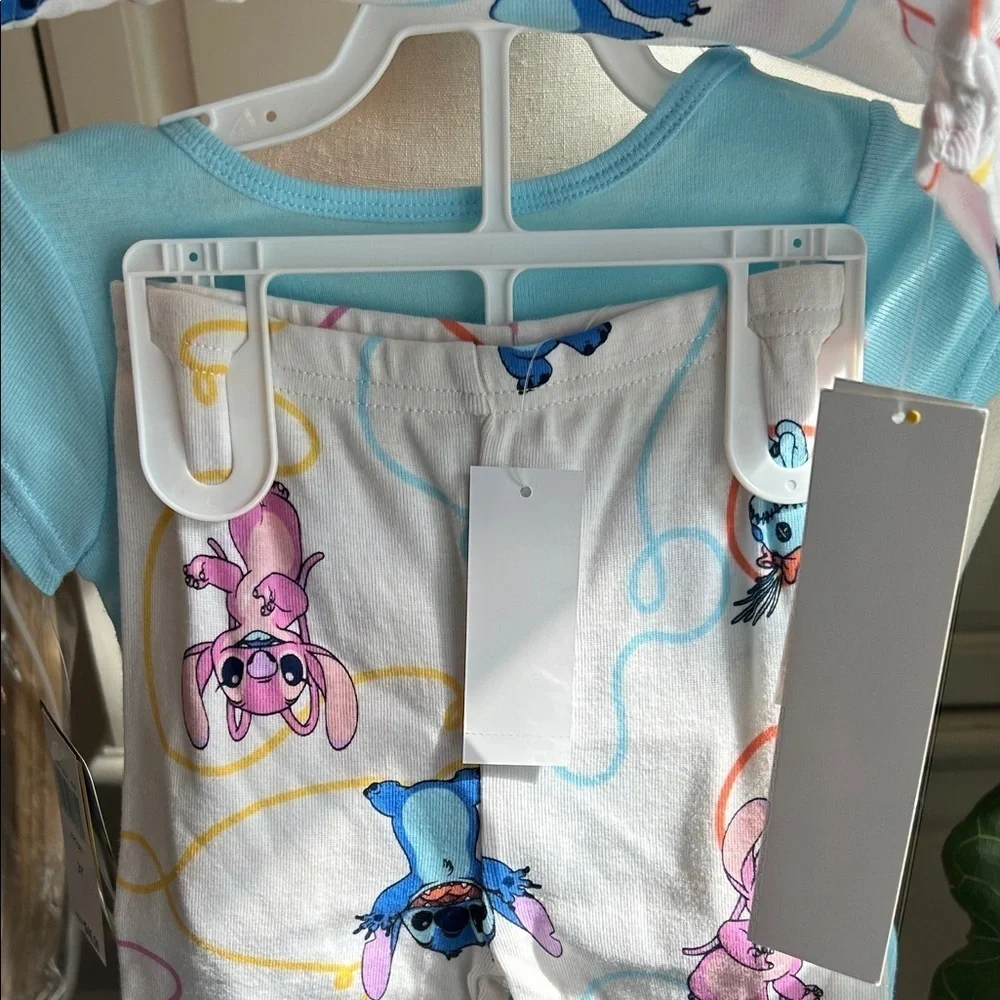 NEW Disney Lilo & Stitch Pajama Set: 4 pieces: Size 3T